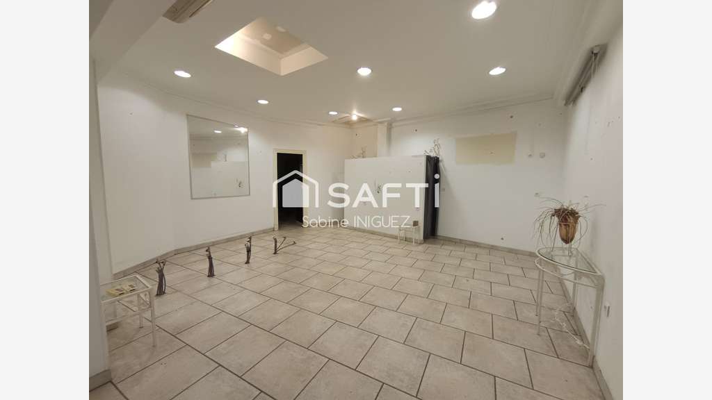 Vente local 99m² + appartement rénové à Castres