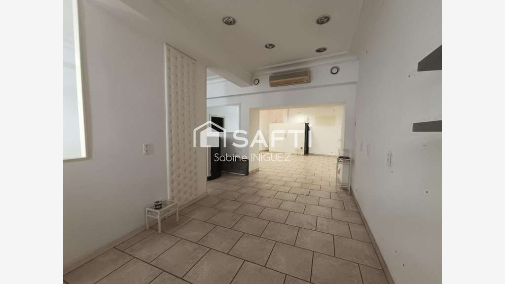 Vente local 99m² + appartement rénové à Castres