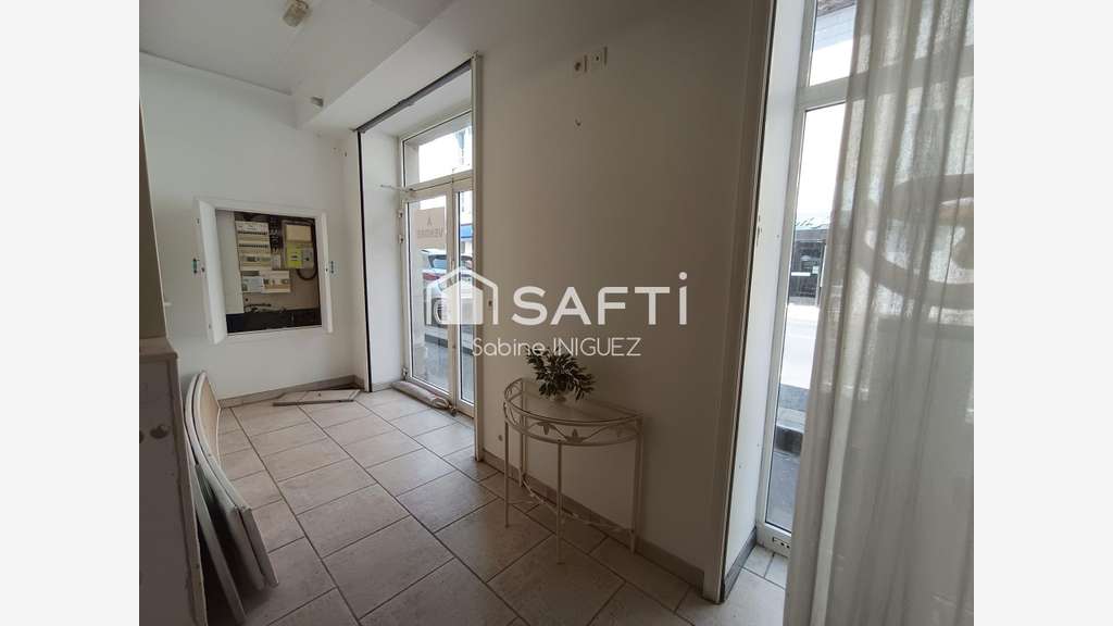 Vente local 99m² + appartement rénové à Castres