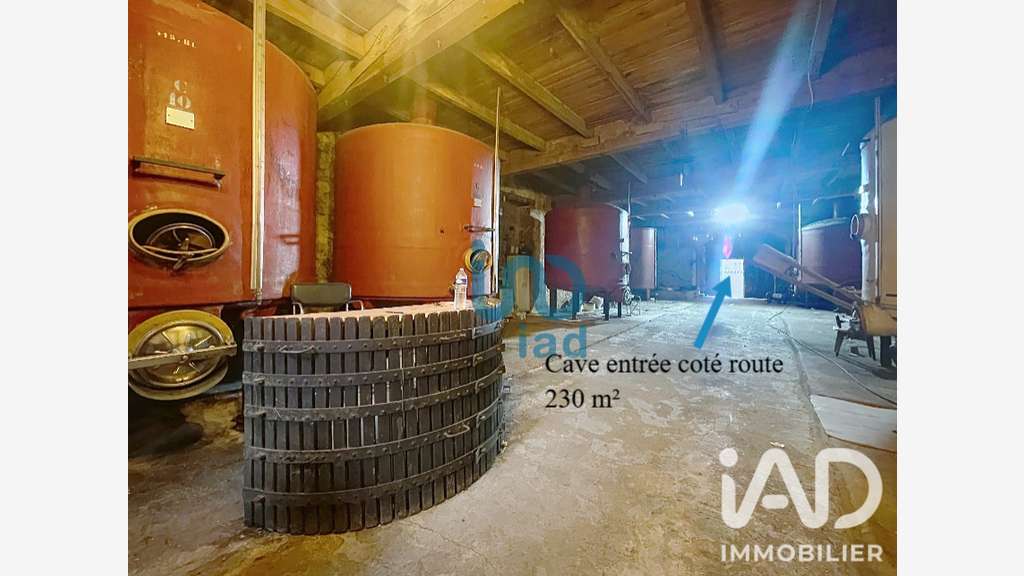 Vente ancienne cave viticole de 660m² à Cazedarnes