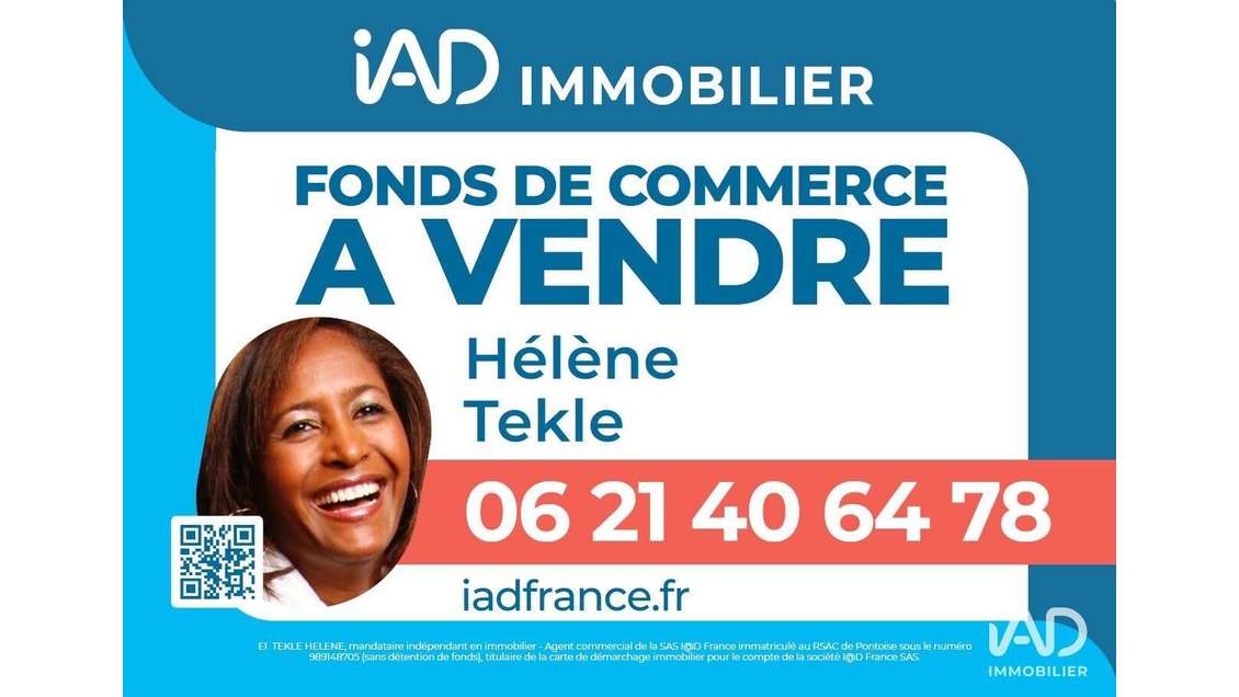 Vente local commercial 100m² en angle à Cergy