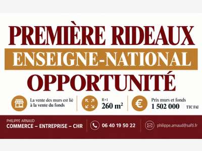 Murs premier rideau empl stratégique à Challans