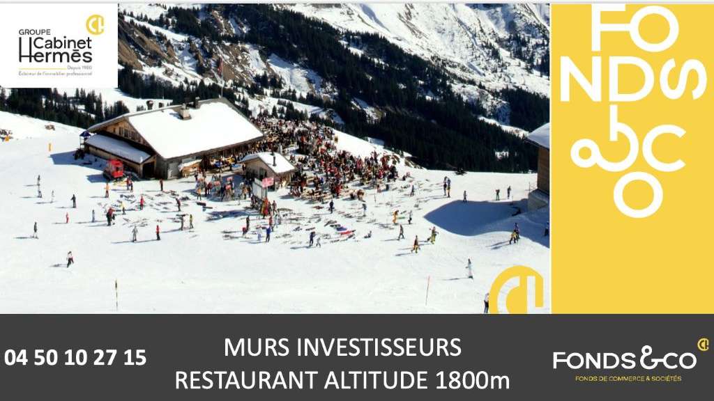 Vente murs restaurant altitude 178m² à Chambéry