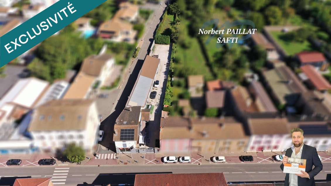 Immeuble avec terrain constr. en zone Ua à Charnay