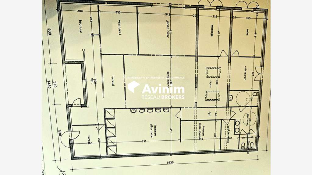 Vente bâtiment pro de 276m² à Charnay-lès-Mâcon