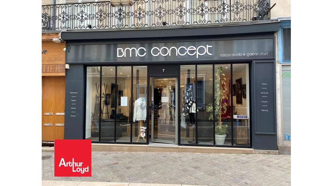 A vendre boutique de 113m² à Chartres centre