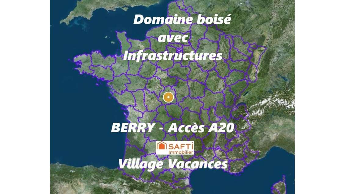 Magnifique domaine de loisirs et camping Indre