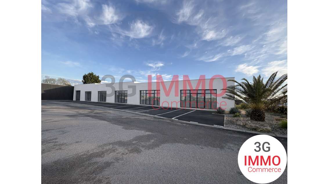 Vente local commercial loué 276m² à Chauray