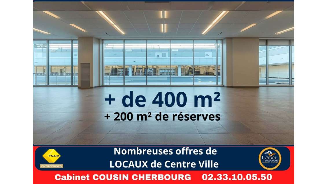 Vente murs commerciaux à Cherbourg rue au Blé