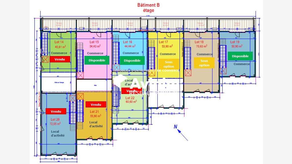 Local commercial neuf 126m² à vendre à Chignin A43