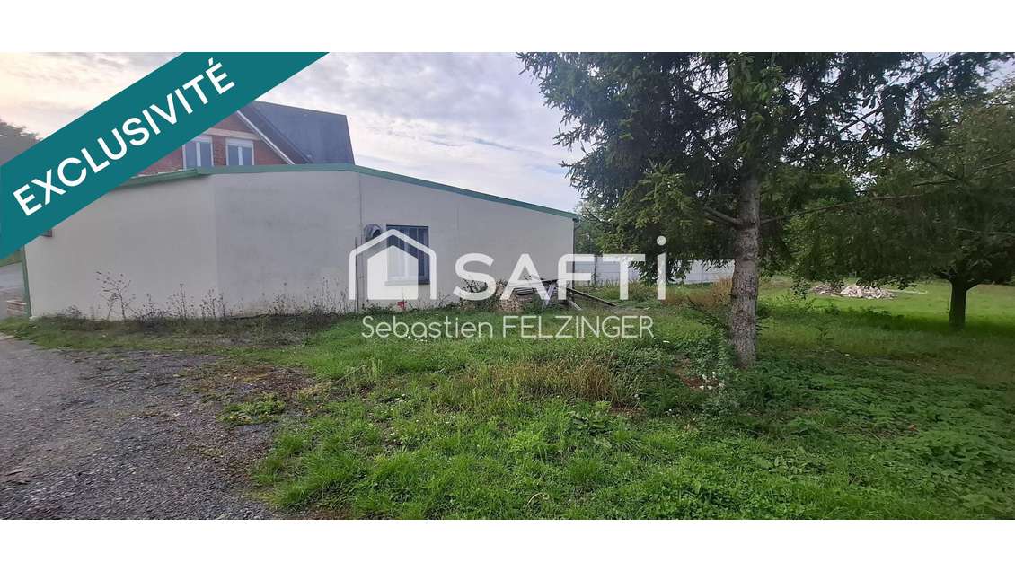 Vente local commercial 375m² axe Laon-Soissons