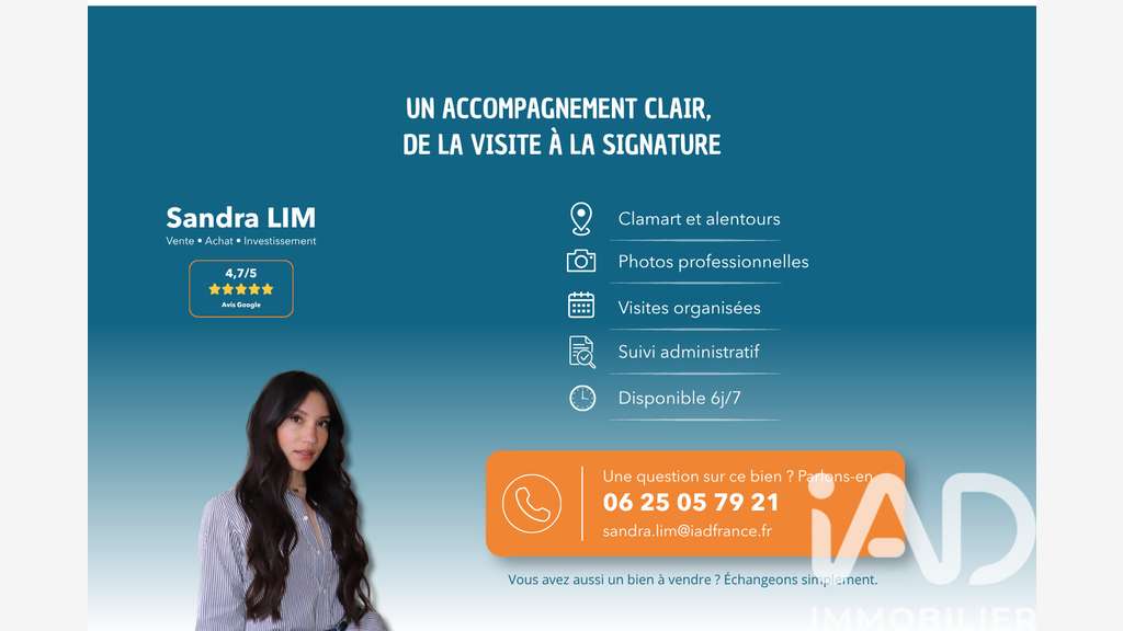 Vente murs commerciaux loués à Clamart