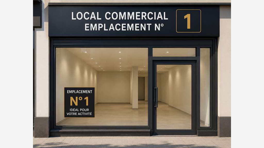 Opportunité rare local 165m² empl N°1 à Cluses