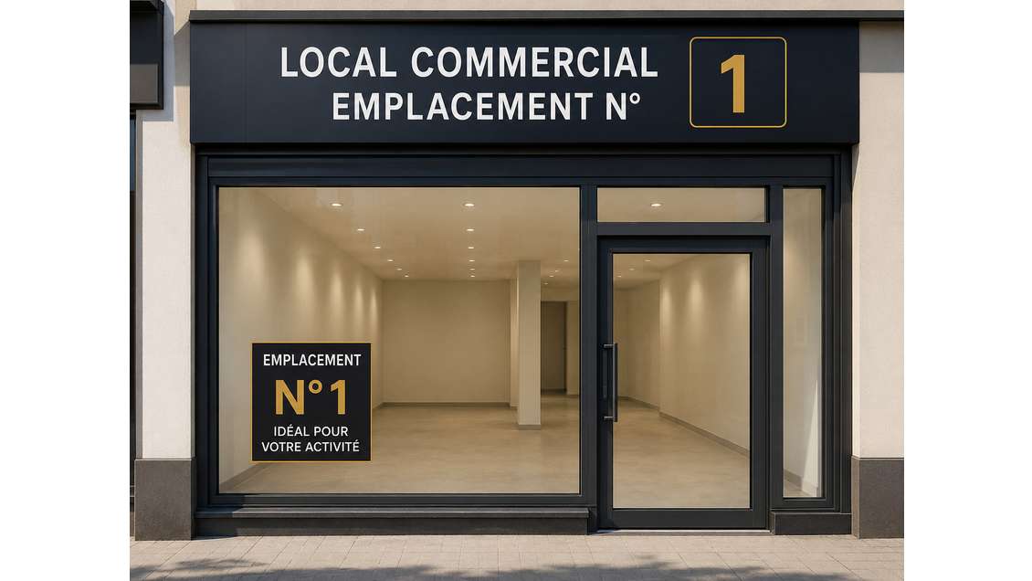 Opportunité rare local 165m² empl N°1 à Cluses