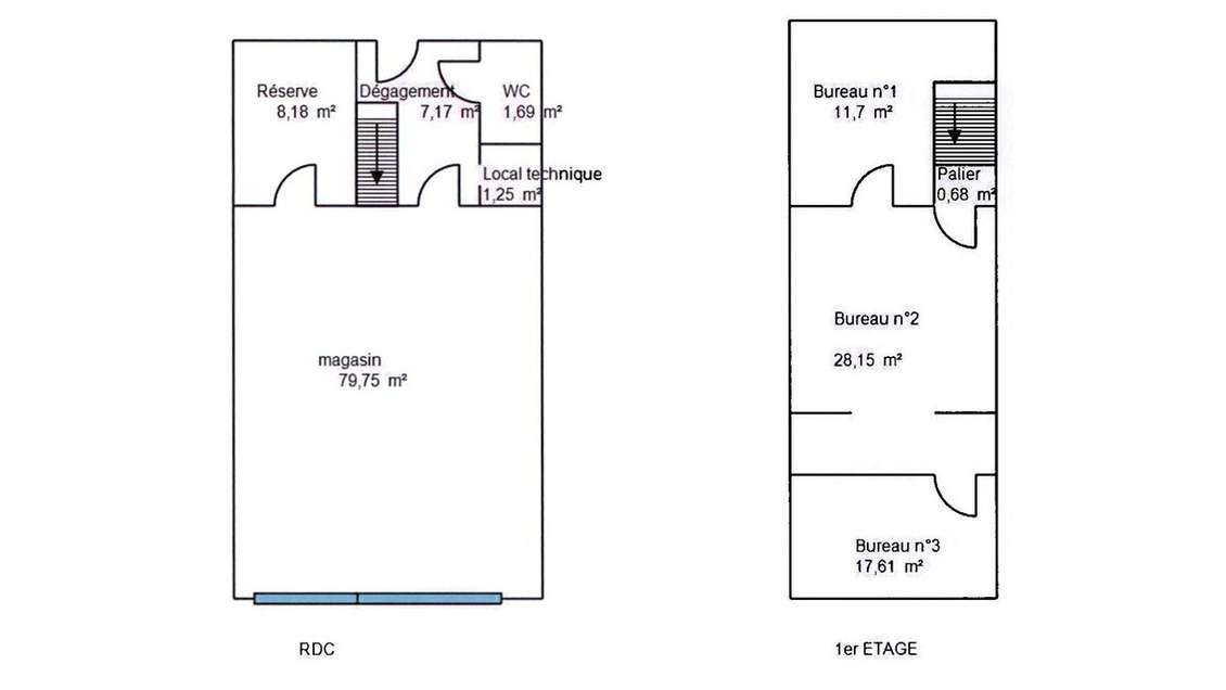 Local commercial 5 pièces de 156m² à Colmar 68000