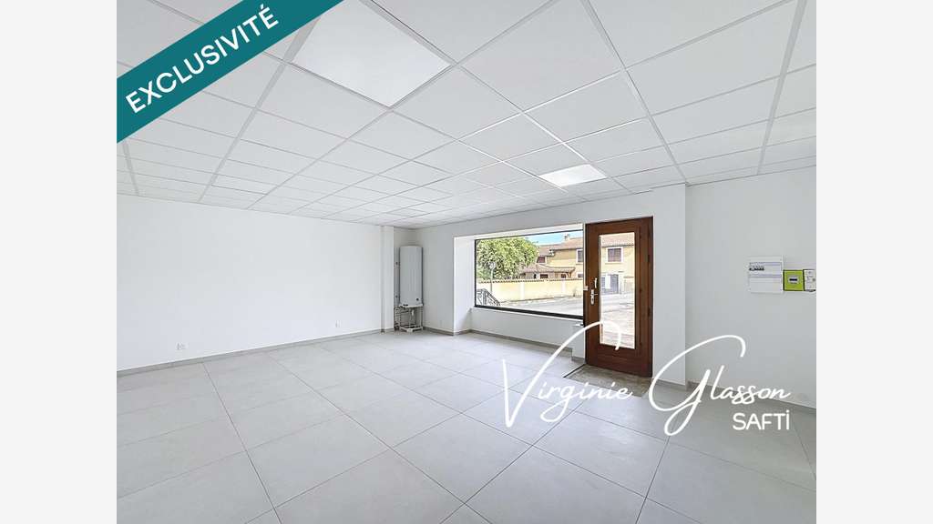 Vente local commercial 78m² à Colombier-Saugnieu
