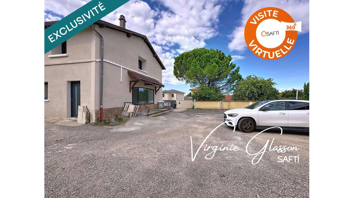 Vente local commercial 78m² à Colombier-Saugnieu