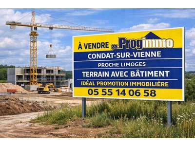Vente Terrains industriels et agricoles à Condat-sur-Vienne