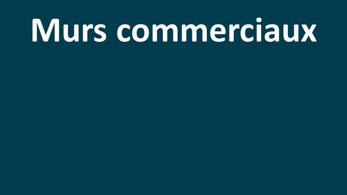 A vendre murs commerciaux de 816m² dept Sarthe