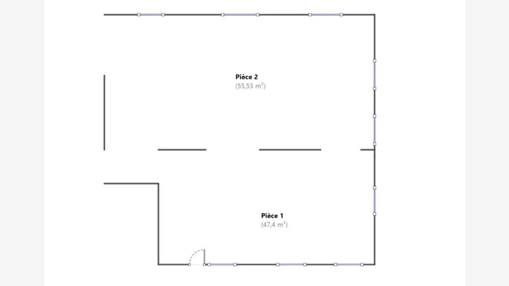 Vente murs commerciaux libres 102m² à Crest Voland