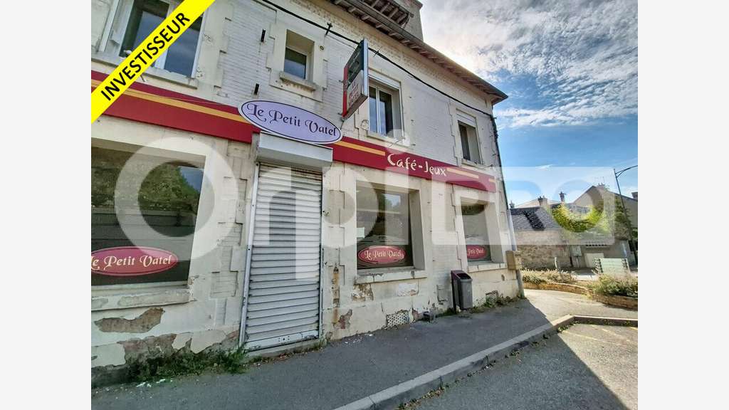 Vente local commercial 80m² prox centre Soissons