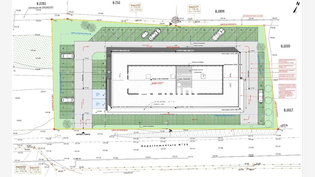 Vente en VEFA – Commerces & Bureaux – Emplacement