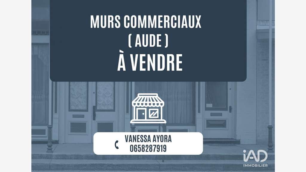 AV murs commerciaux 320m² Cuxac-d'Aude centre