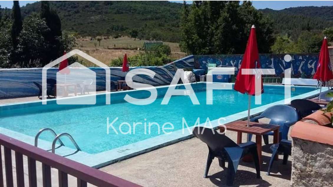 Local avec terrasse et piscine en Hautes Corbières