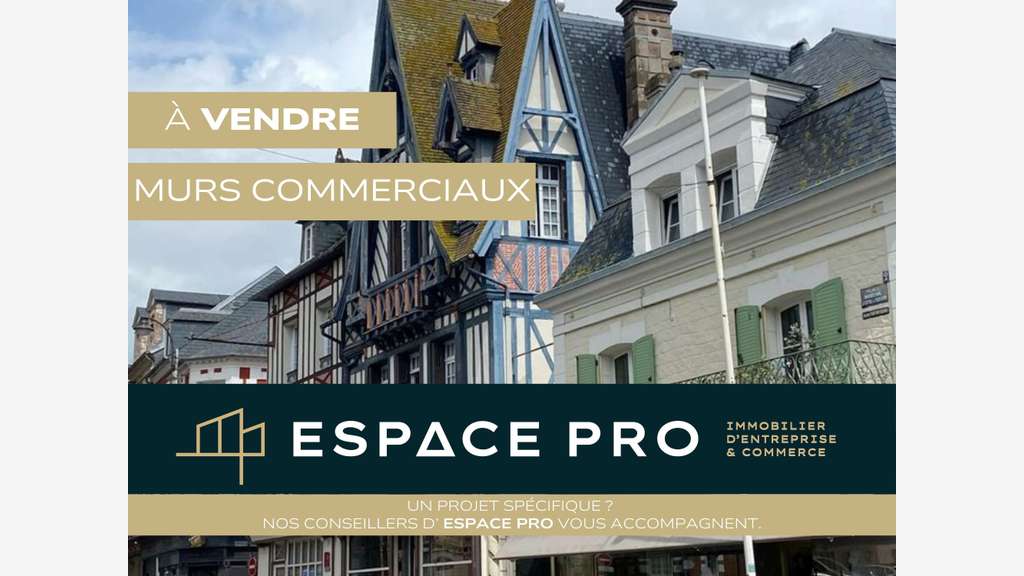 AV murs commerciaux libres 42m² Deauville centre