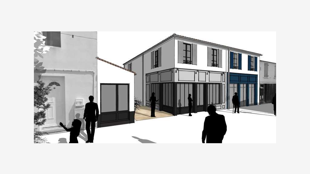 A vendre local neuf 141m² empl N°1 Dolus-d'Oléron