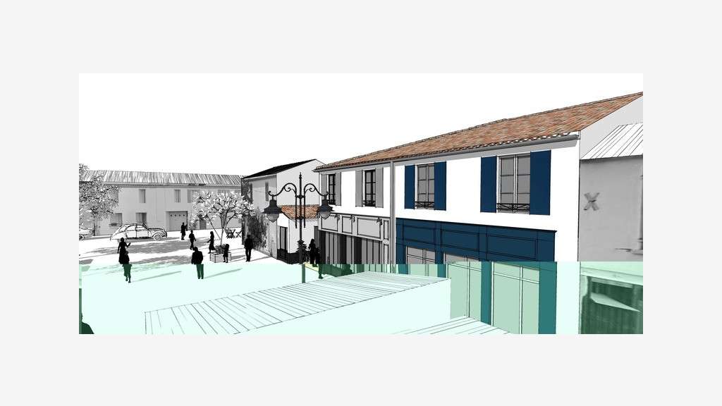 A vendre local neuf 141m² empl N°1 Dolus-d'Oléron