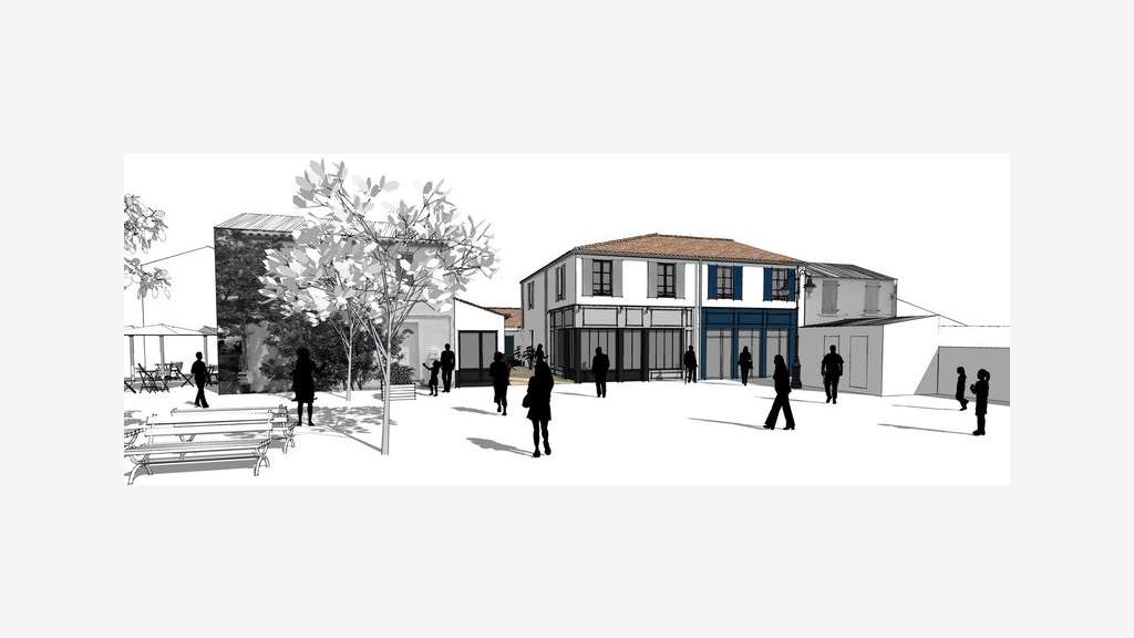 A vendre local 141m² empl N°1 Dolus-d'Oléron