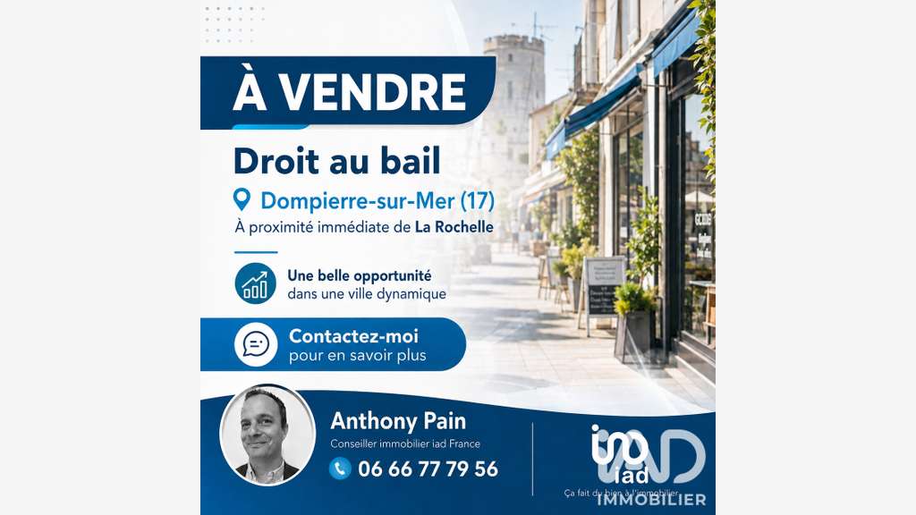 Local commercial à Dompierre-sur-Mer
