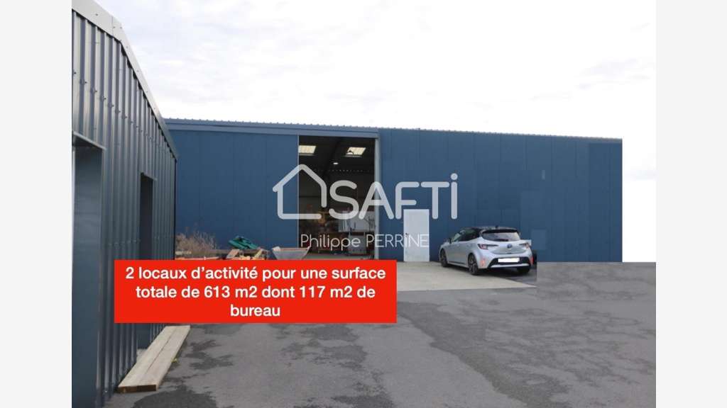 AV 2 locaux d'activité 600m² Douvres la Delivrande