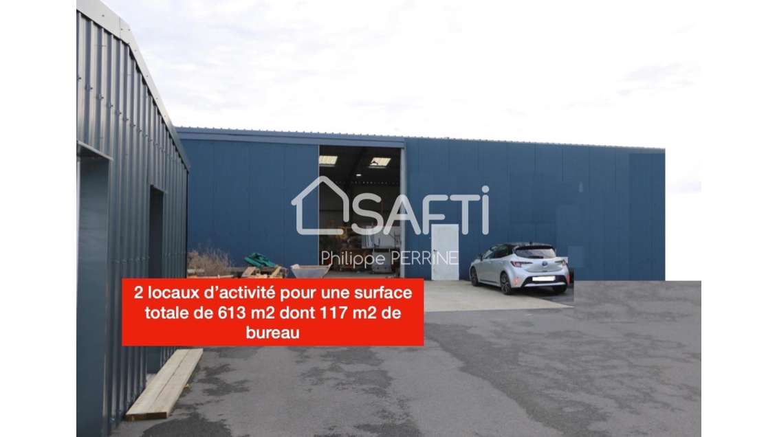 AV 2 locaux d'activité 600m² Douvres la Delivrande