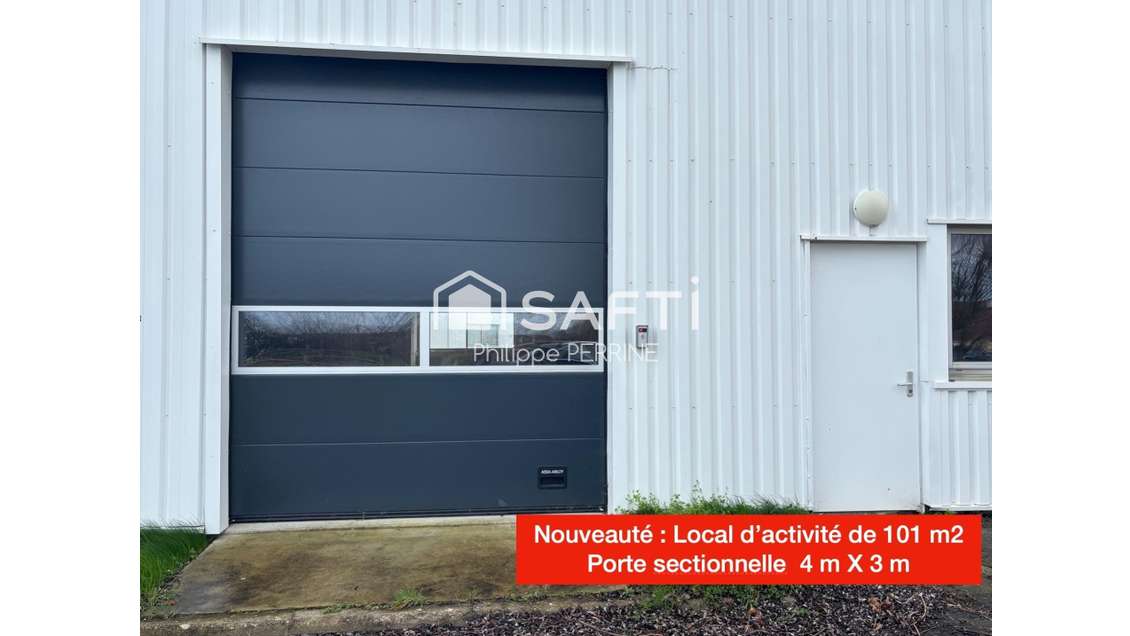 Vente local stockage 101m² Douvres-la-Délivrande