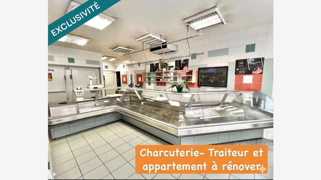 MAGASIN CHARCUTERIE -TRAITEUR AVEC APPARTEMENT A
