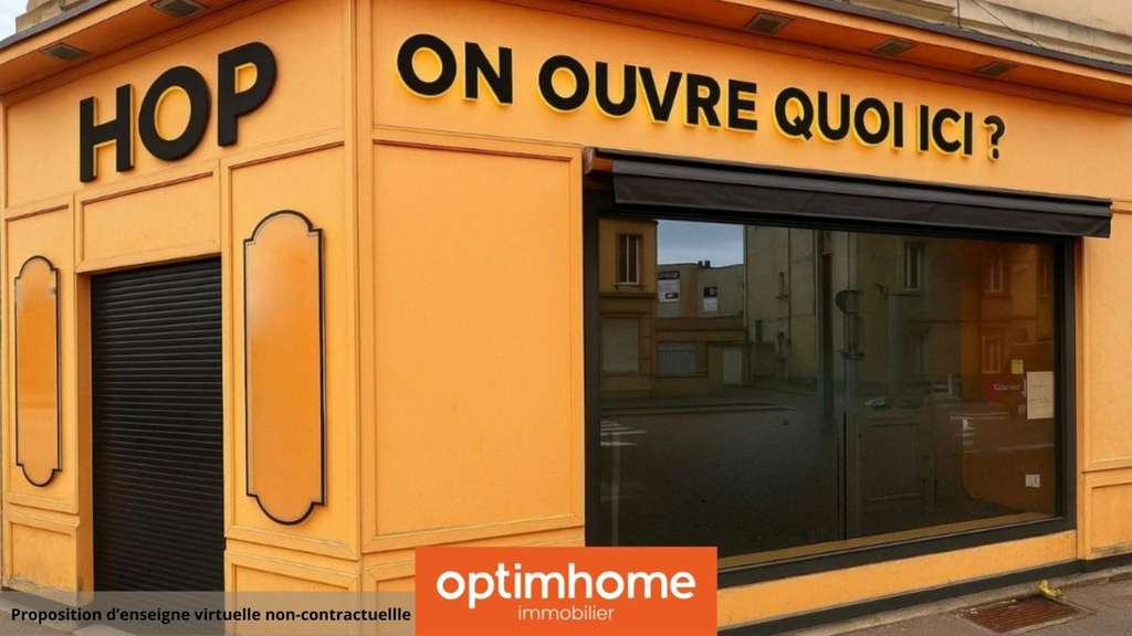 Vente local commercial libre 74m² à Épinal 