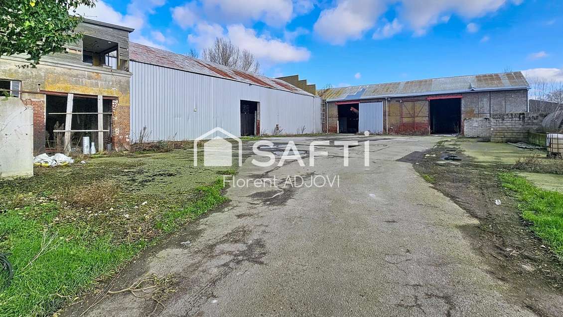 Vente decré 2100m² sur 4983m² à Esquelbecq