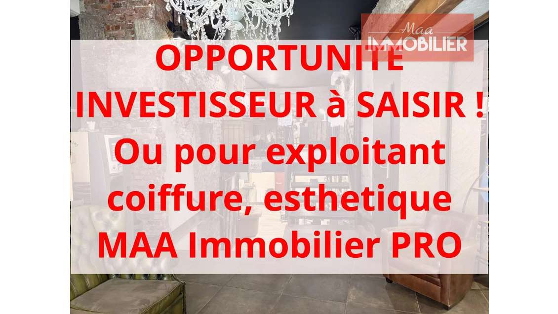 AV murs commerciaux 340m² centre ville Firminy