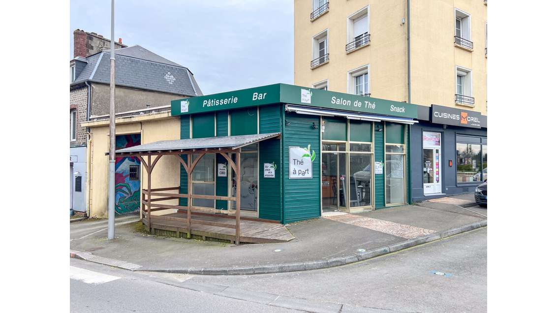 Vente local commercial rénové 51m² à Flers centre