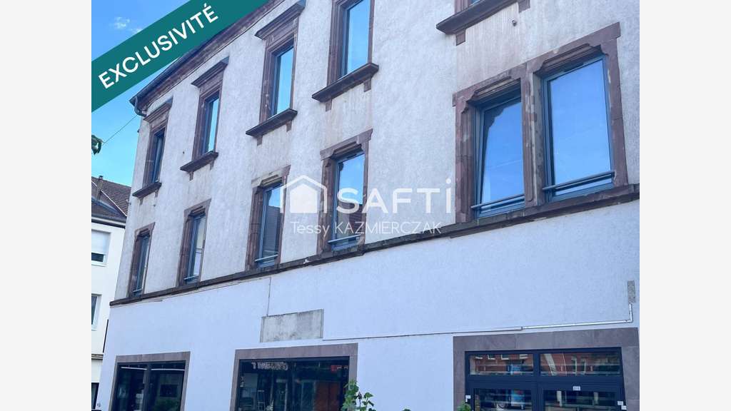 Vente local 140m² avec fort potentiel à Forbach
