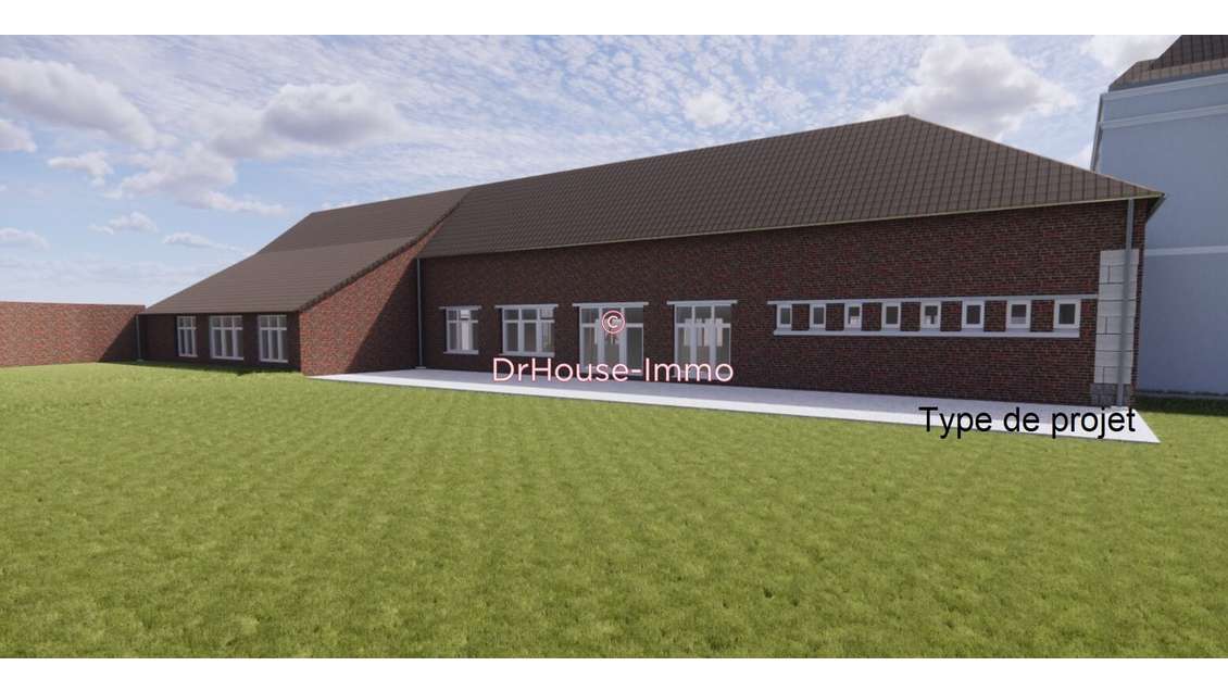 Terrain 3000m² avec bâti à réhabiliter Fouquières