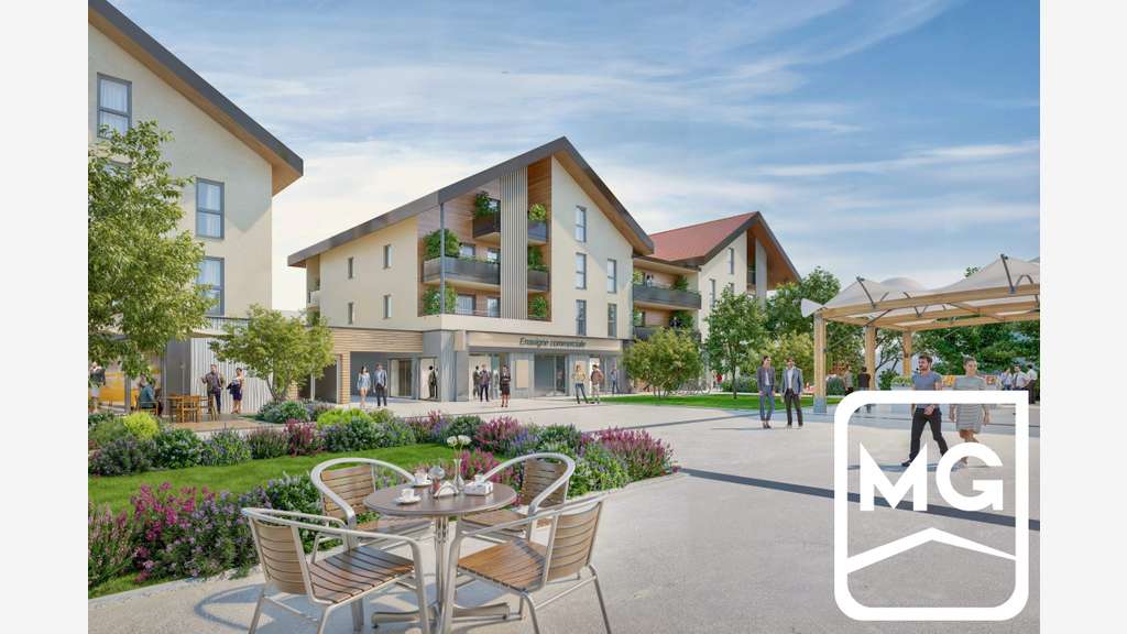 Vente local neuf en pied d'immeuble à Frangy