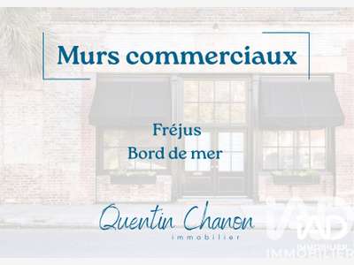 Vente murs commerciaux 42m² face mer à Fréjus