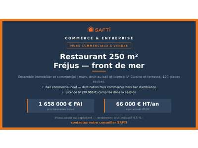 Vente Locaux commerciaux - Boutiques à Fréjus