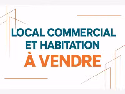 Vente ancien café avec habitation à Gauchy