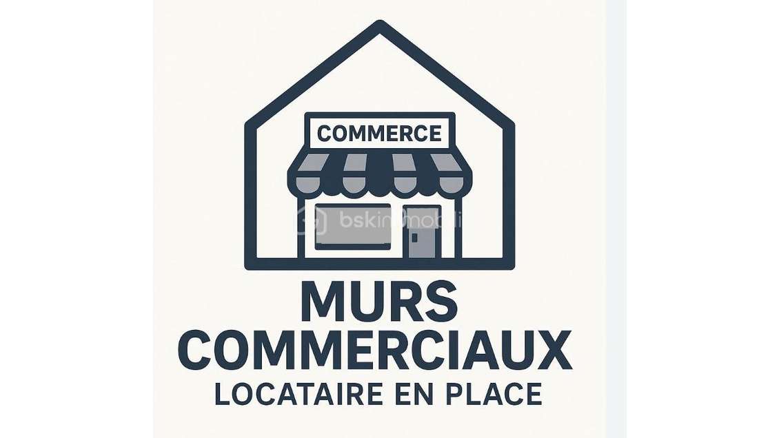 Vente local commercial de 50m² au coeur de Gignac