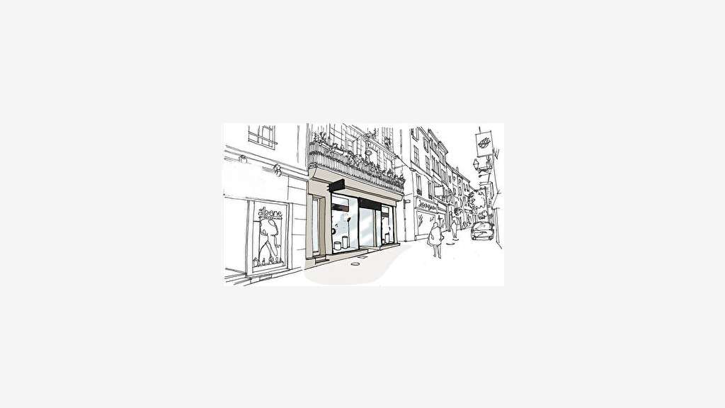 Cède bail local commercial 50m² à Granville centre