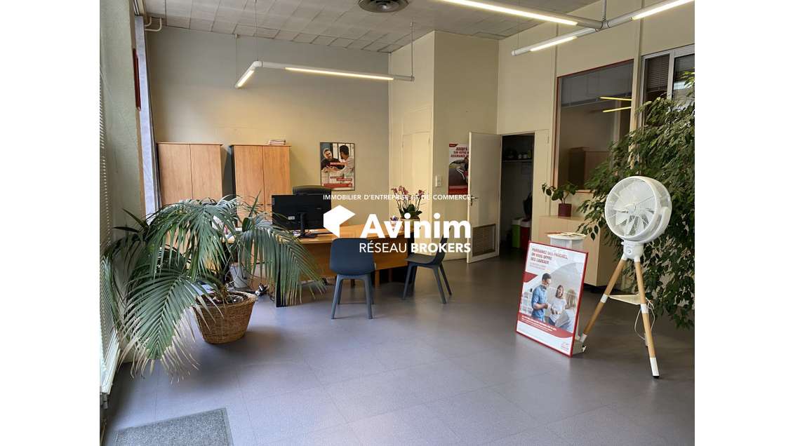 A vendre murs commerciaux 116,67m² Ampère Grenoble